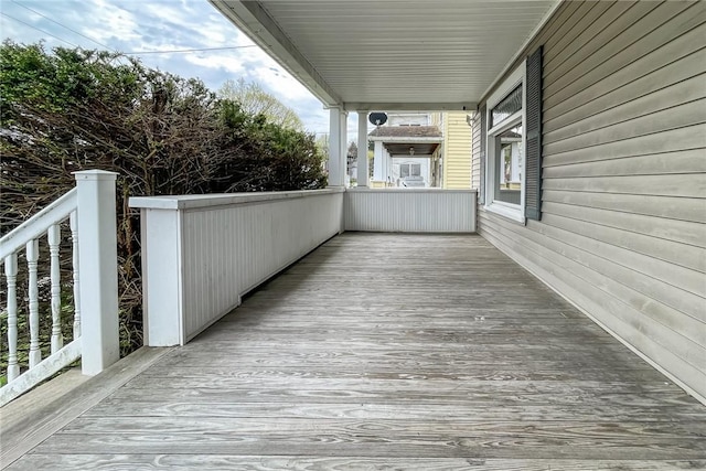 24 Sherman St, Union, NY 13790 - view of wooden deck