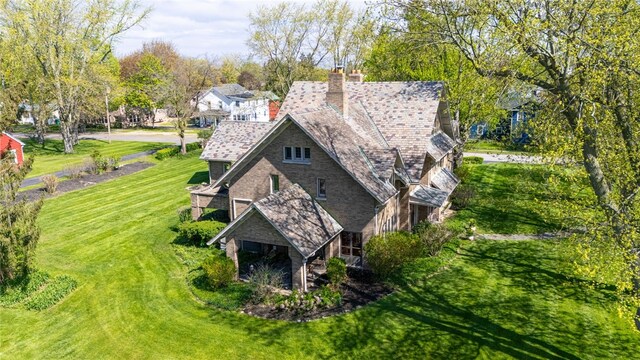 43 S Main St, Elba, NY 14058 - view from above of property