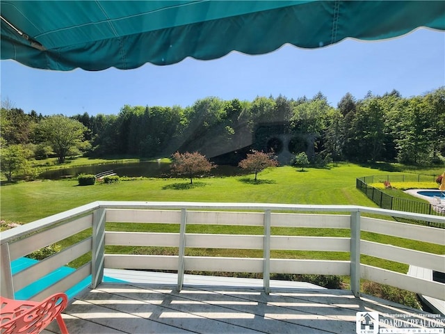 3539 Morley Rd, North Harmony, NY 14710 - exterior space with a water view