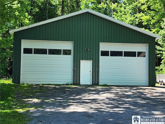 3539 Morley Rd, North Harmony, NY 14710 - view of detached garage