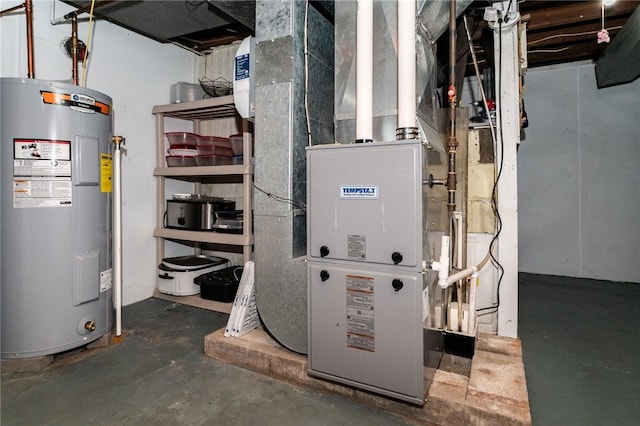 utilities with water heater