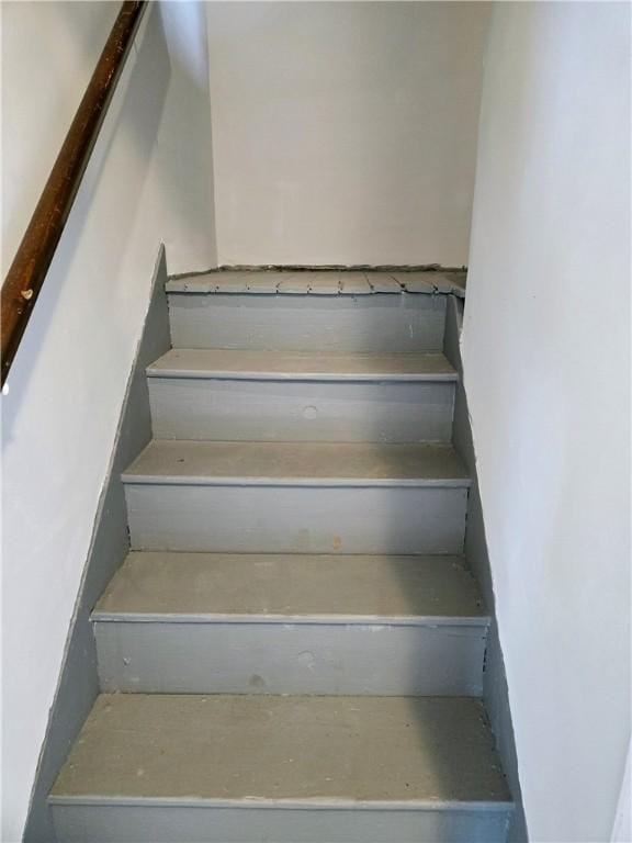 view of stairs