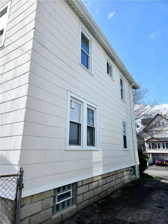 view of side of home