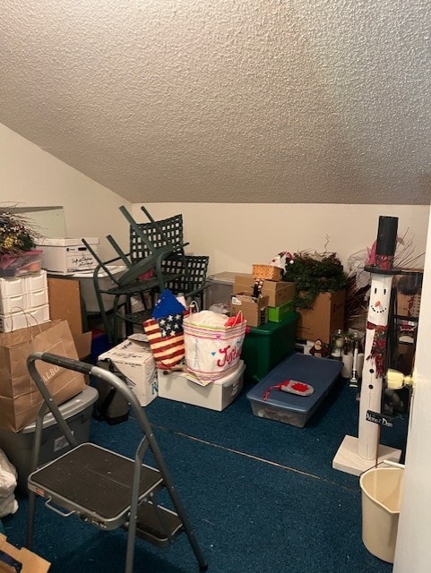 view of storage room