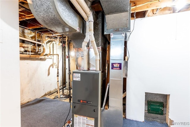 view of utility room