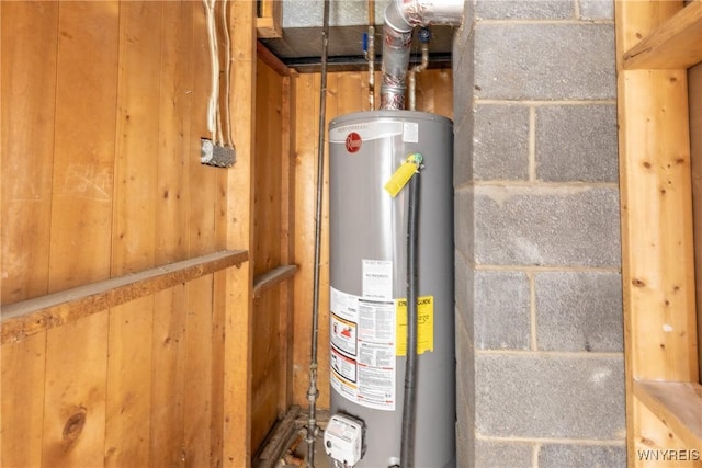 utilities with gas water heater