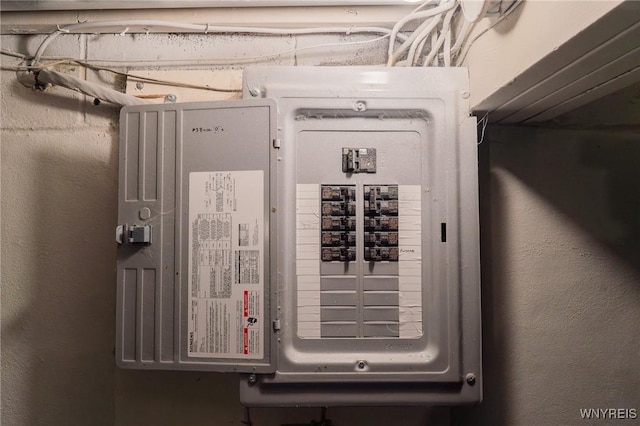 38 Carol Ave, Pomfret, NY 14063 - utility room with electric panel