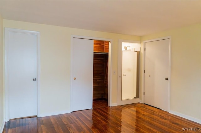 38 Carol Ave, Pomfret, NY 14063 - unfurnished bedroom featuring wood finished floors and baseboards