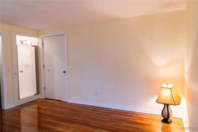 38 Carol Ave, Pomfret, NY 14063 - unfurnished room with wood finished floors and baseboards