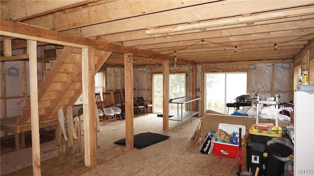 11 Lake Pennock Dr, Orwell, NY 13144 - basement featuring stairs