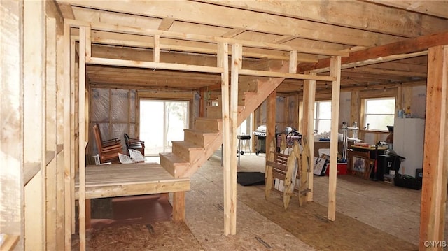 11 Lake Pennock Dr, Orwell, NY 13144 - basement featuring stairway