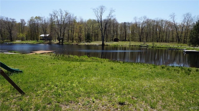 11 Lake Pennock Dr, Orwell, NY 13144 - water view featuring a forest