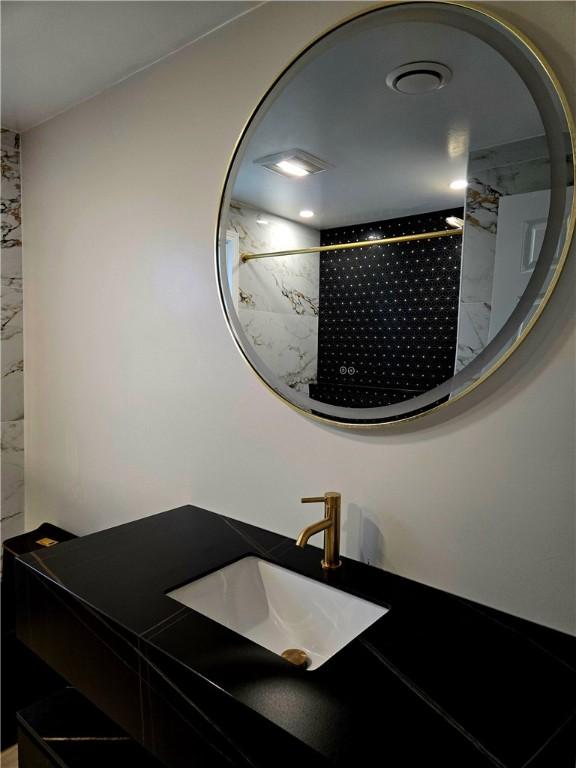 details featuring a sink