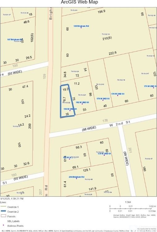 184 W 2nd St, Dunkirk-City, NY 14048 - map