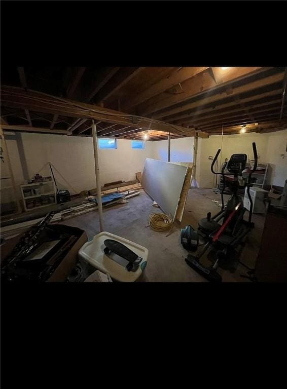 2 Park Pl, Delhi, NY 13753 - view of unfinished below grade area