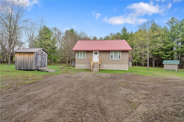 216 Harry Bryant Rd, Amboy, NY 13493 - manufactured / mobile home with metal roof