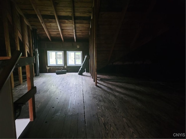 201 E Kennedy St, Syracuse, NY 13205 - view of unfinished attic
