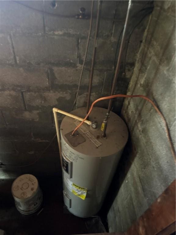 view of utility room
