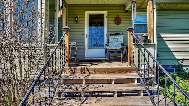 1029 Barden, Eldred, PA 16731 - property entrance featuring a porch