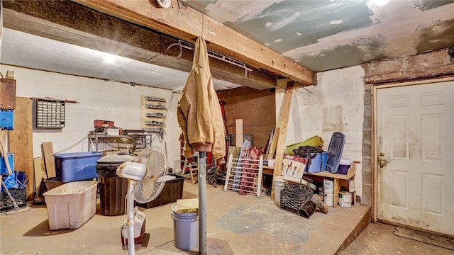 1029 Barden, Eldred, PA 16731 - view of unfinished basement