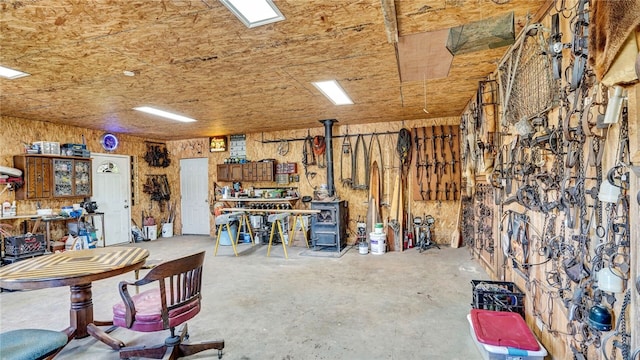 1029 Barden, Eldred, PA 16731 - garage featuring a workshop area