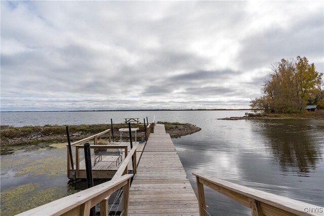 25524 County Route 57, Lyme, NY 13693 - dock area featuring a water view