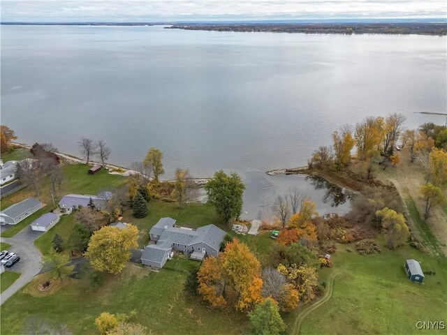 25524 County Route 57, Lyme, NY 13693 - aerial view with a water view