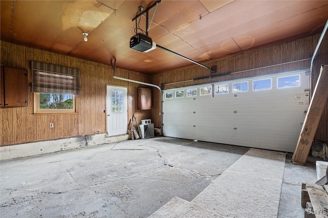 2380 E Lake Rd, Spafford, NY 13152 - garage with a garage door opener