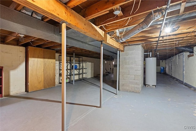 2380 E Lake Rd, Spafford, NY 13152 - unfinished below grade area featuring water heater