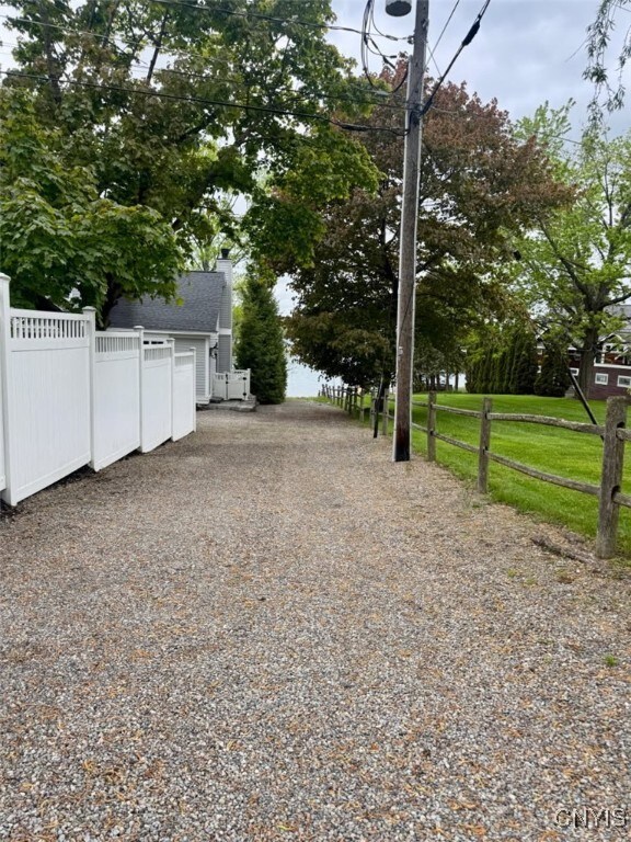 2380 E Lake Rd, Spafford, NY 13152 - view of dirt / gravel driveway