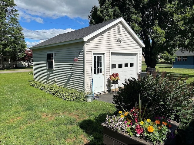 187 Cutler Ave, Corning-City, NY 14830 - view of detached garage
