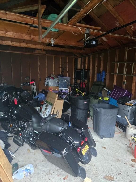 187 Cutler Ave, Corning-City, NY 14830 - garage featuring a garage door opener