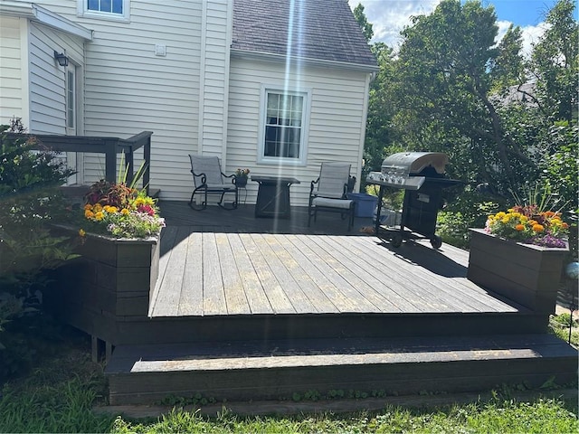 187 Cutler Ave, Corning-City, NY 14830 - deck with grilling area