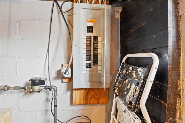 utilities with electric panel