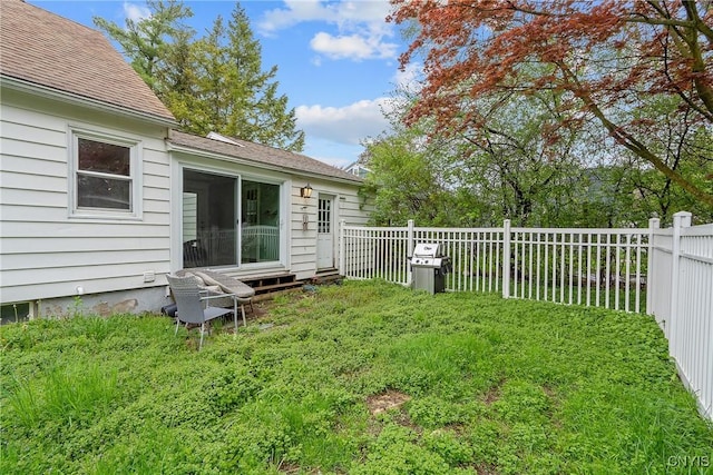 504 Beverly Dr, Camillus, NY 13219 - view of yard featuring fence