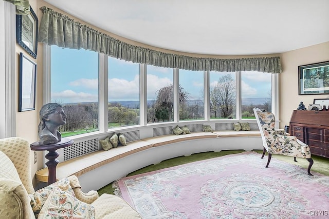 view of sitting room