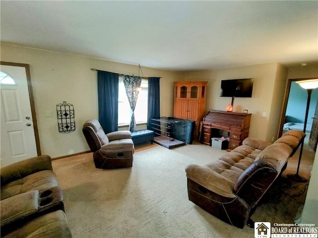 804 Smith Rd, Villenova, NY 14062 - view of carpeted living area