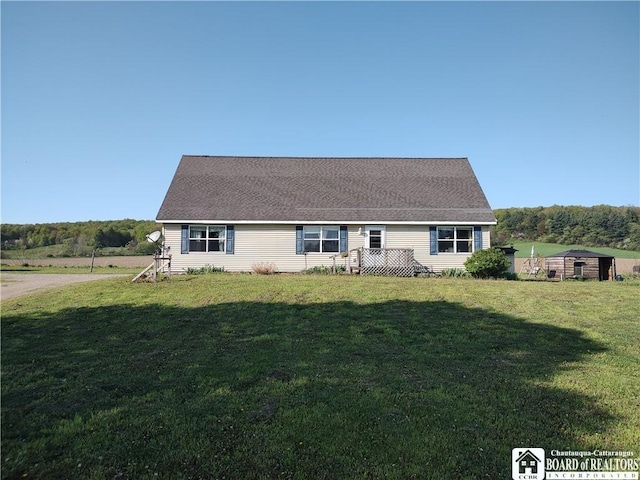 804 Smith Rd, Villenova, NY 14062 - view of front of house featuring a front yard