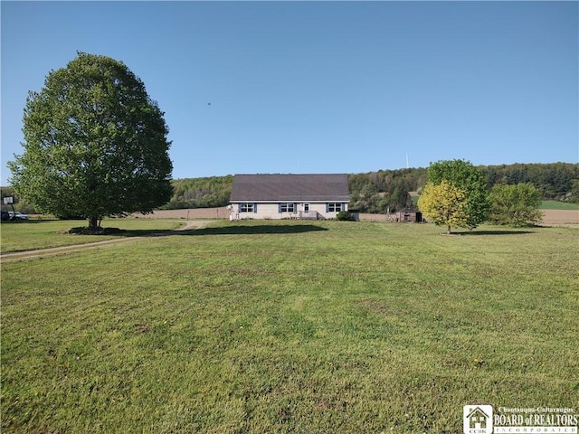 804 Smith Rd, Villenova, NY 14062 - view of front of house with a front yard
