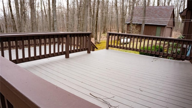 view of deck