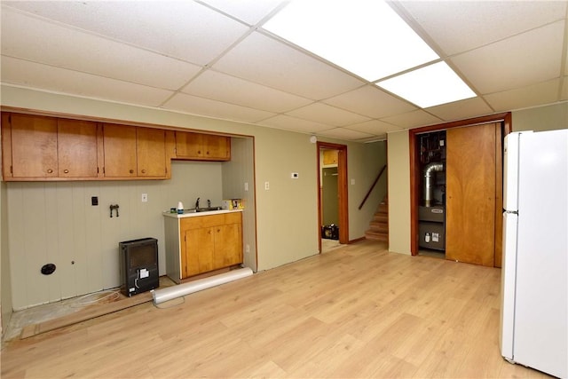 726 Robinson Hill Rd, Union, NY 13790 - washroom featuring light wood finished floors and a sink
