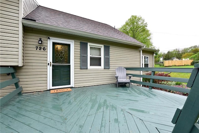 726 Robinson Hill Rd, Union, NY 13790 - view of wooden deck