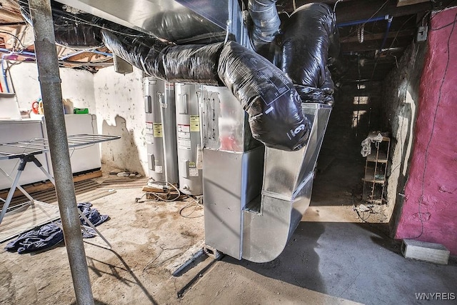 utilities with electric water heater