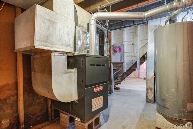 321 Eggert Rd, Cheektowaga, NY 14215 - utility room featuring water heater