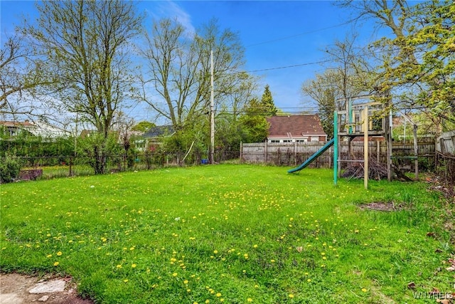 321 Eggert Rd, Cheektowaga, NY 14215 - view of yard featuring a playground