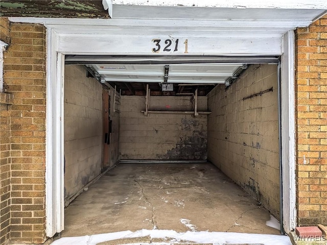 321 Eggert Rd, Cheektowaga, NY 14215 - below grade area with a garage