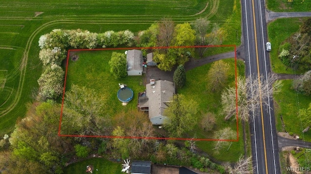 view of property location featuring property parcel outlined