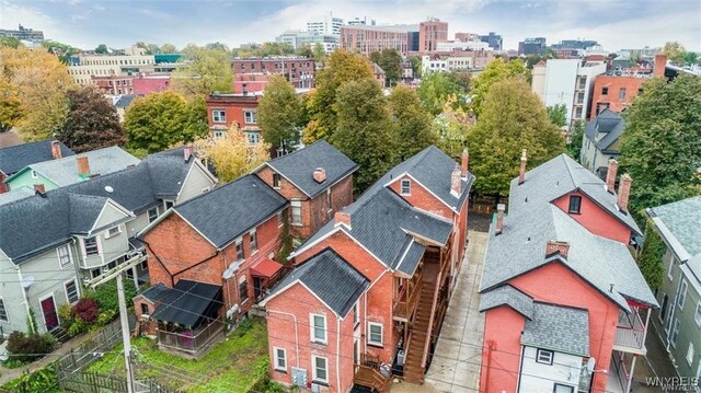58 Park St, Buffalo, NY 14201 - aerial view