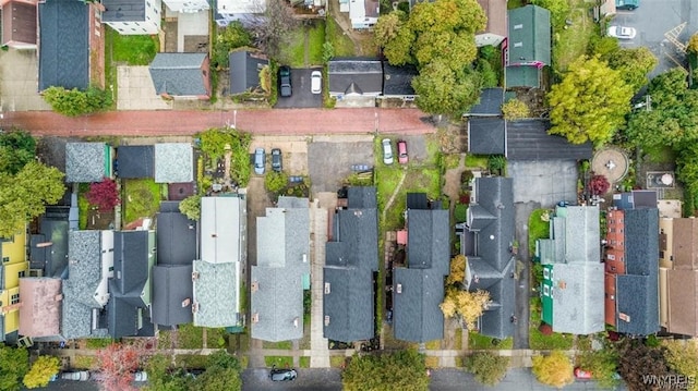 58 Park St, Buffalo, NY 14201 - aerial view of property's location with nearby suburban area