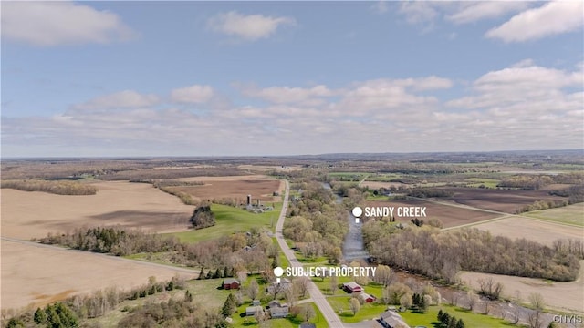 8733 State Route 289, Ellisburg, NY 13605 - drone / aerial view featuring a rural view